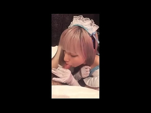 ❤️ 日本偶像 [mayuka]，法國女僕服裝，第 1 部分，口交和用乳液混蛋 ️ 自製色情 在 zh-tw.xxxnd.ru